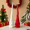 Vela Perfumada Pilar Longa do Papai Noel Atmosfera Festiva Enfeites Decorativos Presentes de Feriado Velas de Natal