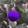 Bolas Decorativas Navideñas de Venta Caliente Transfronteriza Bolas de Plástico Pintadas Flocadas Adornos Colgantes para Árbol de Navidad Suministros para Arreglo de Escena