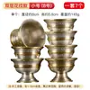Índia Esculpida em Bronze Tigela de Abastecimento de Água Oito Budas Auspiciosos Pré-oferenda Oito Copos Sagrados de Água Copo de Abastecimento Decoração de Buda para Casa