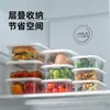 Caixa Seladora para Alimentos Conservação Fresca Especial para Geladeira com Tampa Caixa Flip-Top Grande Capacidade Caixa para Armazenamento de Vegetais em Conserva Caixa para Aquecimento no Micro-ondas