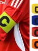 Brazalete de Capitán de Fútbol Adultos Niños Partido Entrenamiento Equipo Agrupación Insignia de Brazalete Marca C Suministros para Aficionados