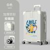 Maleta de Moda Trendy Celebridad de Internet Nueva Llegada Palanca Caja de Contraseña Maleta para Mujer Linda de Dibujos Animados Graffiti Silenciosa