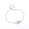 Pulsera de mujer de Amazon, chapada en cobre, oro auténtico, ópalo de palma hueco, joyería artesanal, accesorios de joyería de doble agujero hechos a mano.