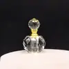 Botella de Aceite Esencial de Madera de Águila 1ml Botella de Cristal para Aceite Esencial Botella Recargable 3ml Botella de Perfume para el Cuerpo Humano Botella Vacía Botella Pequeña Vacía de Cristal de Gama Alta