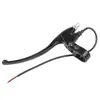 Pedal Negro Engrosado de Aluminio Completo Maneta de Freno de Bicicleta Eléctrica Manija de Freno Maneta de Freno de Batería de Bicicleta Eléctrica Manija de Freno