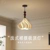 Lámpara de araña pequeña de estilo antiguo medio para mesita de noche, estilo francés Nanyang, estilo japonés, de diseñador, para dormitorio de casa de familia, para guardarropa.