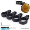 Bicicleta Adaptada Posicionamiento Airtag Luz Trasera Antirrobo Bicicleta de Carretera Bicicleta de Montaña Tubo del Asiento Luz Trasera Reflectante Luz Lateral Reflectante