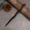 Horquilla de recuerdo turístico, accesorios antiguos Hanfu, broche de madera para el cabello, placa para el cabello, tocado vintage hecho a mano, tocado de sándalo al por mayor