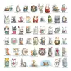 67 Adesivos de Grafite de Animais Fofos em Desenho Animado para Capa de Celular, Caderno, DIY, Adesivos Decorativos, Conjunto Transfronteiriço, Atacado
