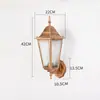 Carcasa de Luminaria de Pared para Exteriores, Luminaria de Pared Exterior Estilo Europeo para Patio de Villa, Luminaria de Pared Exterior Estilo Americano para Balcón y Pasillo, Venta al por Mayor