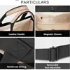 Bolsa de Mão Feminina em Lona com Bolso para Notebook Trabalho Praia Academia Bolsa Transversal Bolsa Diária