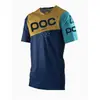 Maillot de manga larga POC para bicicleta de montaña downhill, maillot de ciclismo transpirable de secado rápido