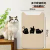Adesivo de Parede Arranhador para Gatos, Resistente ao Desgaste e Não Solta Fiapos, Arranhador Vertical Montado na Parede para Gatos, Tapete Protetor Anti-Arranhões para Sofás de Gatos, Adesivo de Parede para Escalada