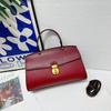Bolsa Feminina Platinum Portátil Casual Transfronteiriça Nova Bolsa Kelly Textura Moda Urbana Temperamento Ombro Único Transversal Bolsa Feminina