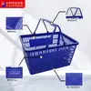 Supermercado Loja de Conveniência Cesta de Compras Portátil Espessa KTV Loja para Mãe e Bebê Estrutura Plástica Comercial Loja de Roupas Loja Cesta de Loja