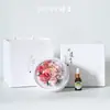 Adorno de Flor de Porcelana Artística Peonía Haoshen Erqiao para Aromaterapia como Regalo para Padres, Amigos, Maestros, Festival Qixi o Cumpleaños