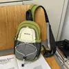Mochila Cruzada Multiusos para Niños al Aire Libre Estilo Coreano Combinación de Colores Personalizada Ultraligera Secado Rápido Mochila de Viaje para Parejas Niños