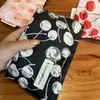 Bolsa de Almacenamiento de Cereza de Nicho Bolsa Portátil Bolsa Roja Cartera Bolsa de Almacenamiento para Viaje