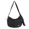 Bolso Cruzado Ligero de Nailon para Mujer, Bolso Cruzado de Gran Capacidad para Viajes y Deportes, Bolso Cruzado Casual tipo Bollo para el Hombro