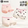 Calcinhas Camellia Soft Care: Roupa Íntima Infantil para Meninas, Lyocell Amigo da Pele, Tamanhos Médio e Grande para Crianças, Tanga Infantil Classe A para Meninas
