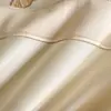 Juego de Cuatro Piezas de Algodón Puro Cepillado Estilo Lujo de Gama Alta, Funda de Edredón Bordada de Alta Calidad, Sábana Bajera, Juego de Ropa de Cama 1.8m