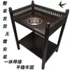 Mesa de Café para Mesa de Mahjong, Mesa de Mahjong Gruesa de Doble Capa, Mesa Auxiliar para Casa de Té, Mesa de Café para Sala de Juegos, Estante para Té, No Requiere Instalación
