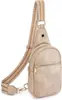 Bolso de Hombro de Cuero para Mujer Bolso Cruzado Bolso de Cintura Moda Casual Versátil Bolso de Pecho para Mujer Bolso Lion Ling