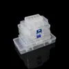 Caja de rejilla de plástico de fábrica fija para piezas de ferretería DIY multi-rejilla, caja de almacenamiento de papelería para cuentas, caja para joyas y equipo de pesca