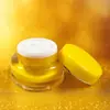 Fornecido diretamente pelo fabricante: Frasco de Máscara Labial, Pote de Creme, 15g Polpa de Fruta Hidratante Tampa Plástica PP, Almofada de Puxar Manual, como Frasco Vazio Spray Interno