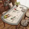 Mantel Individual Ovalado para Mesa de Comedor 2026 Modelo Nuevo Mantel de PVC Impermeable, Resistente al Aceite, Resistente al Calor, Lavable Protector de Mesa con Forma de Arco