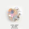 Decoraciones de Pedrería para Uñas, Artículo Popular Famoso en Internet, Pedrería de Cristal, Estilo Versátil, Súper Brillante en Forma de Corazón, Cuadrada, Redonda, Pedrería de Perlas para Uñas