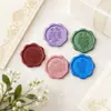 Pegatinas de sello de cera floral vintage transfronterizas, pegatinas de sello de cera hechas a medida basadas en tus diseños, pegatinas para sellar sobres, fabricante de pegatinas de sello de cera