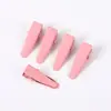 Fabricante Directo Accesorios para el Cabello DIY 2.5cm Pinzas Puntiagudas Clips de Pato de Color Caramelo para Niños Pinzas para Flequillo de Bebé
