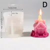 Molde de Silicona para Casa del Conejo de Pascua Molde Creativo para Velas Aromáticas Molde para Decoración del Hogar Suministro Directo del Extranjero
