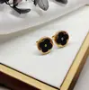 Aretes transfronterizos que no se decoloran, aretes de botón simples para mujer, aretes de oro de 18k minimalistas de lujo ligero, aretes de botón de acero de titanio de nicho, joyería