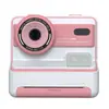 Cámara Digital Instantánea Z700A para Niños, Mini Cámara Digital de Alta Definición con Impresión de Fotos de Dibujos Animados Lindos