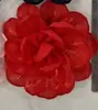 6.5cm Flor de Organza Elegante de Hada con Brillo Fino Borde Horneado Accesorios para el Cabello Accesorios Flor para Zapatos Flor para Bolso diy Accesorios para el Cabello