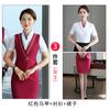 Traje Chaleco Profesional Unisex para Personal de Servicio de KTV en Verano, Ropa de Trabajo para Departamento de Ventas Femenino, Ropa Formal de Negocios