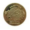 Moneda Conmemorativa One Piece Medalla Conmemorativa Rey Marino Animación Popular Alrededor de Mano Regalo de Cumpleaños Colección de Monedas Regalo