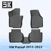 Adecuado para Vw Passat 2012-2022 Material 3D para Todo Clima Alfombrilla de Piso TPE Alfombrilla de Cajuela