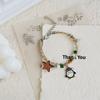 Nuevas Pulseras Navideñas Más Vendidas al por Mayor Dulce Regalo de Papá Noel Joyería Pulseras Transfronterizas Pequeños Regalos para Mujeres