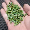 Contas Estilo Antigo Turquesa de Imitação, Contas Soltas Jade de Imitação, Contas Redondas Jade Verde Escuro, Contas Espaçadoras, Contas para Acessórios de Joias