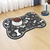 Dropshipping transfronterizo: alfombrilla para perros de tierra de diatomeas simple, antideslizante, duradera y fácil de limpiar, alfombrilla para alimentación de mascotas, se puede cortar a medida, adecuada para usar como alfombrilla de valla, en stock