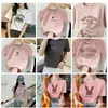 Puesto callejero de 1 Yuan Fuente mayorista Camiseta de manga corta para mujer Nueva de verano Capa base 9.9 Envío gratis Dropshipping Ropa para mujer
