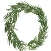 Guirnalda de Ratán de Pino de Norfolk Navideña de 2 m Estilo Europeo Tacto Suave Decoración de Aguja de Pino Ciprés Artículo Popular