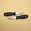 Cuchillo para ostras de acero inoxidable profesional para abrir con palanca concha cuchillo para ostras comercial cuchillo especial para ostras herramientas de palillos para mar abierto