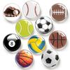 Série Esportiva Basquete Vôlei Preto 8 Tempo Gema Vidro Patch Joia DIY Geladeira Celular Suporte de Airbag