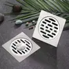 Ralo de Chão em Aço Inoxidável 304 para Banheiro, Vaso Sanitário e Chuveiro, Dupla Utilização para Cozinha e Banheiro, Anti-Odor, Anti-Inseto, Espessado, Anti-Entupimento