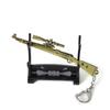 Venda quente Jedi sobrevivência 12cm modelo metal presente barraca suprimento paz elite frango chaveiro pingente
