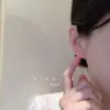 Pendientes Pequeños de Flor de Perla de Principios de Primavera para Mujer, Plata Pura, Mini, Sencillos, Versátiles, Pendientes Elegantes, Nuevos Accesorios de Oreja de Moda 2026